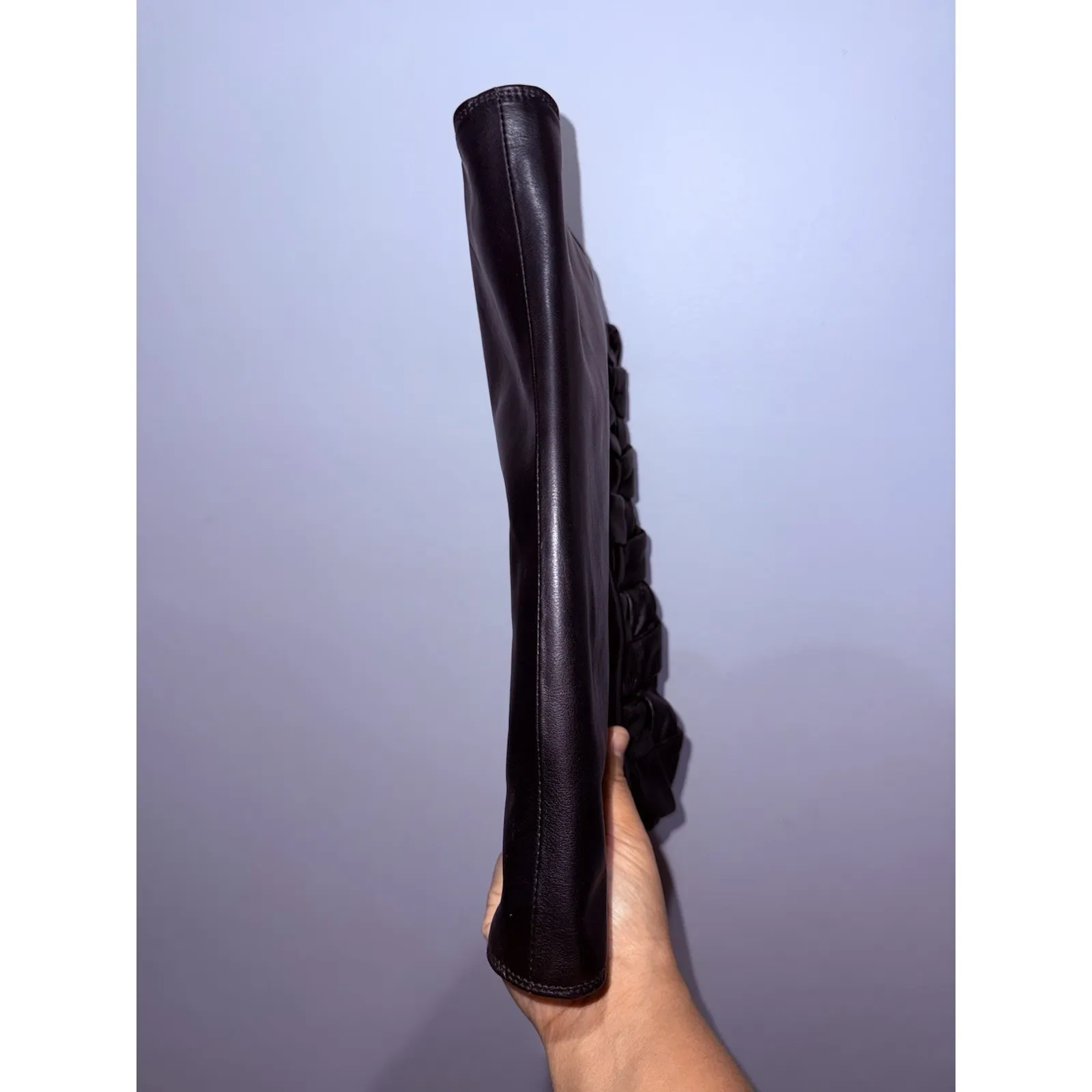 Vintage Andre Cellini Black Clutch Evening Bag Purse Woven Interacció NWT R - Image 10