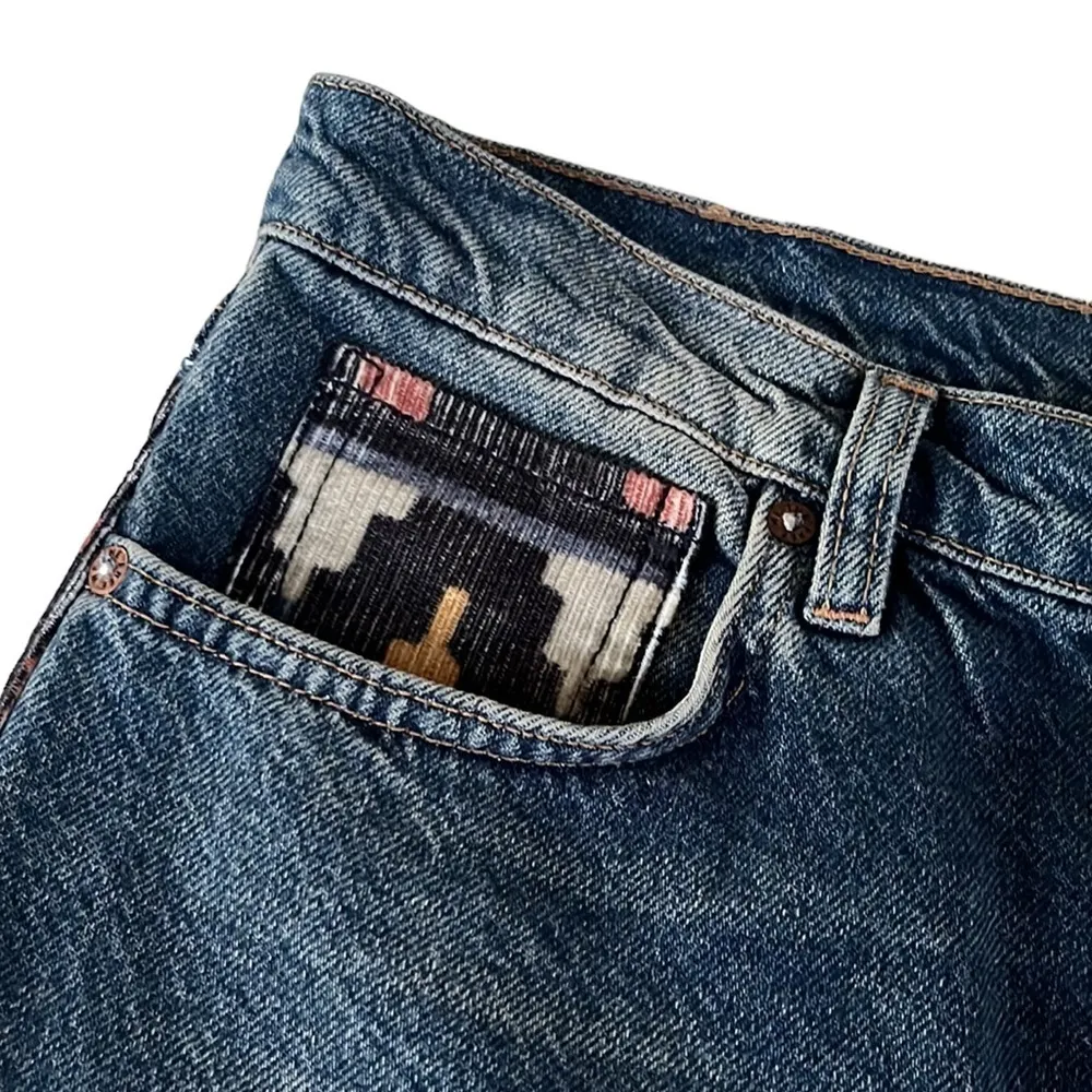 EUC Free People Rocky Mountain Straight Leg Jeans - Image 11