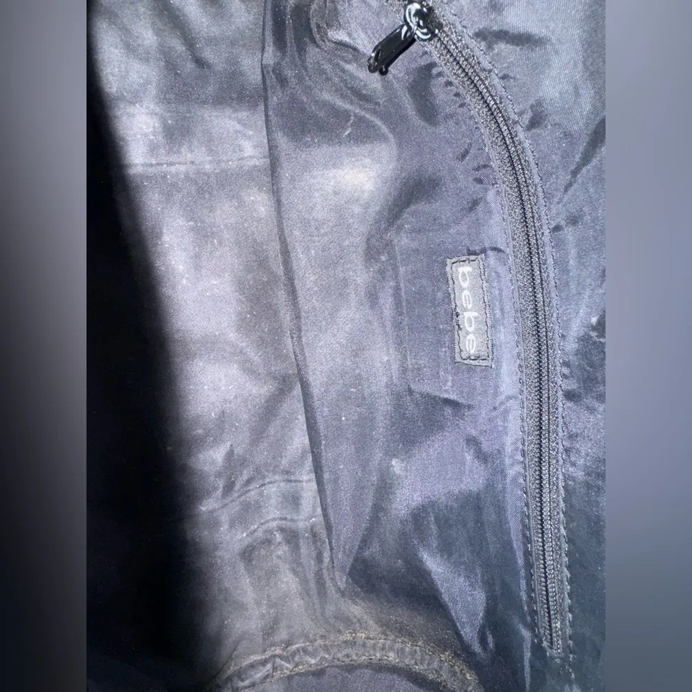 Vintage Y2K BEBE Black Women’s Mini Shoulder Monogram‎ Bag - Image 11