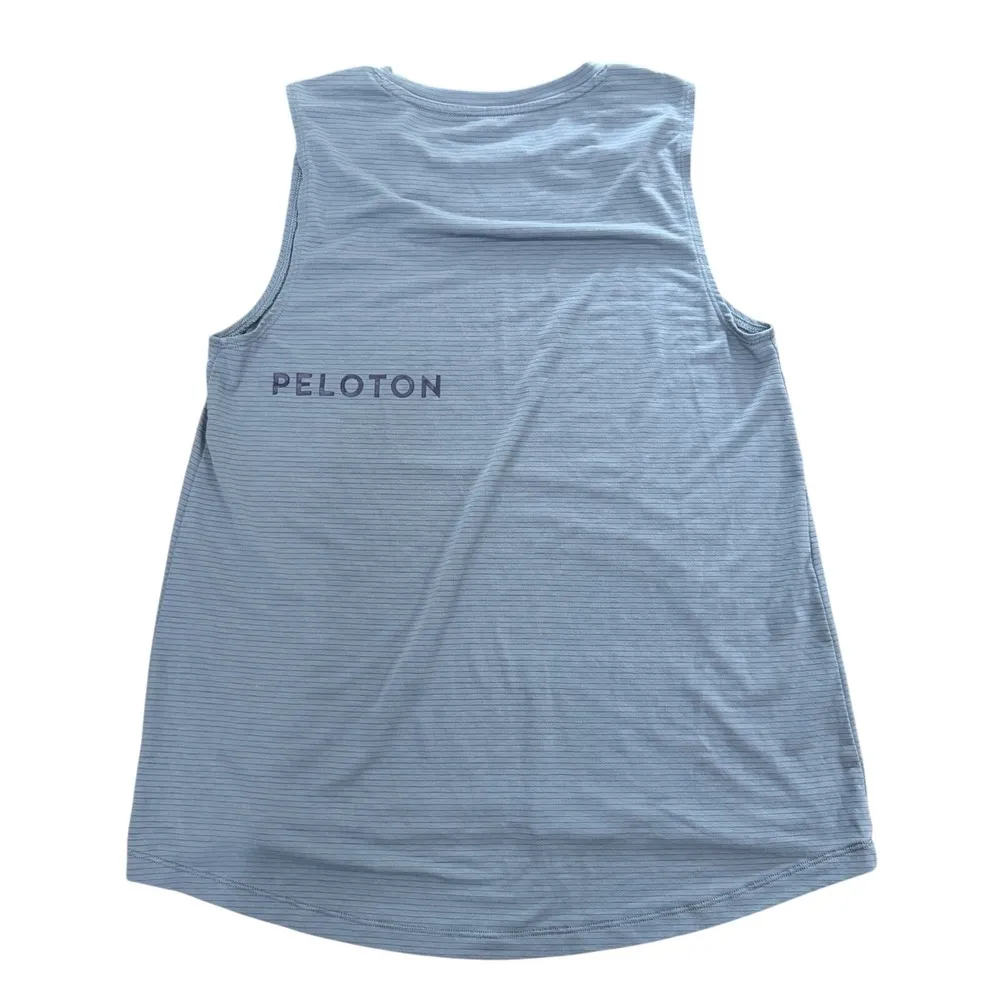 Peloton Activewear Tank Women's Size Small Blue - Image 2