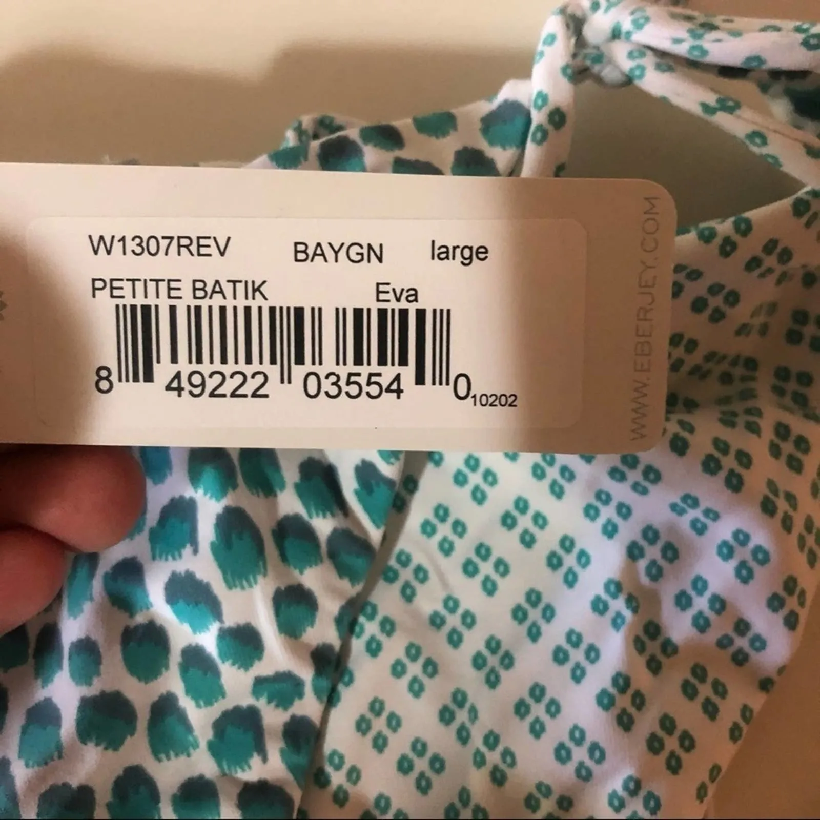 Eberjay NWT Revolve | Eberjey Petite Batik Eva swim bottom - Image 6