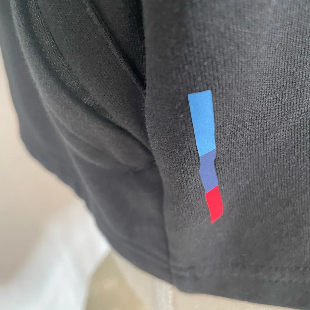 Puma BMW Motorsport Zip Up Black Sweatshirt Size XL - Image 7