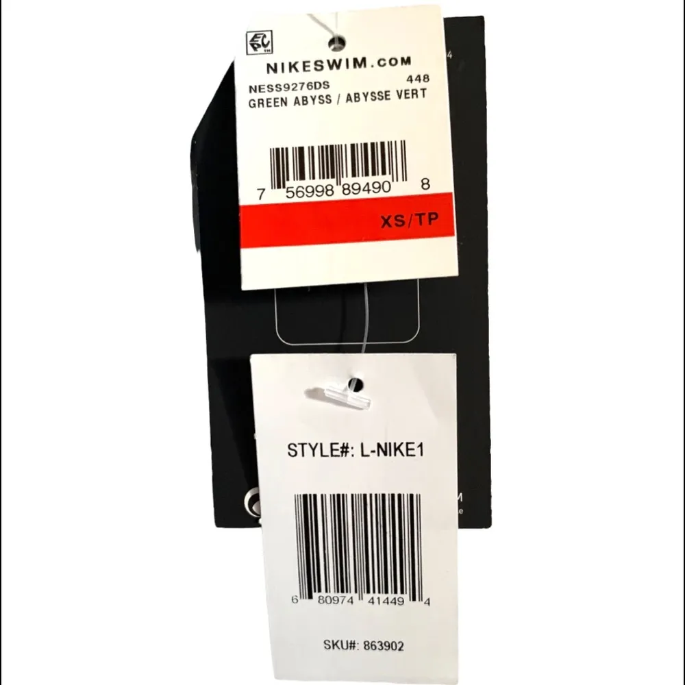 NWT Blue Nike Essential U-Back One Piece Swimsuit Size XS - Image 5