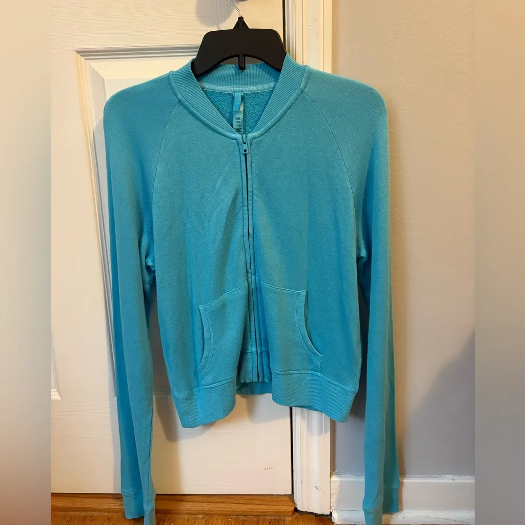 SKIMS French Terry Modal Zip Up - Image 2