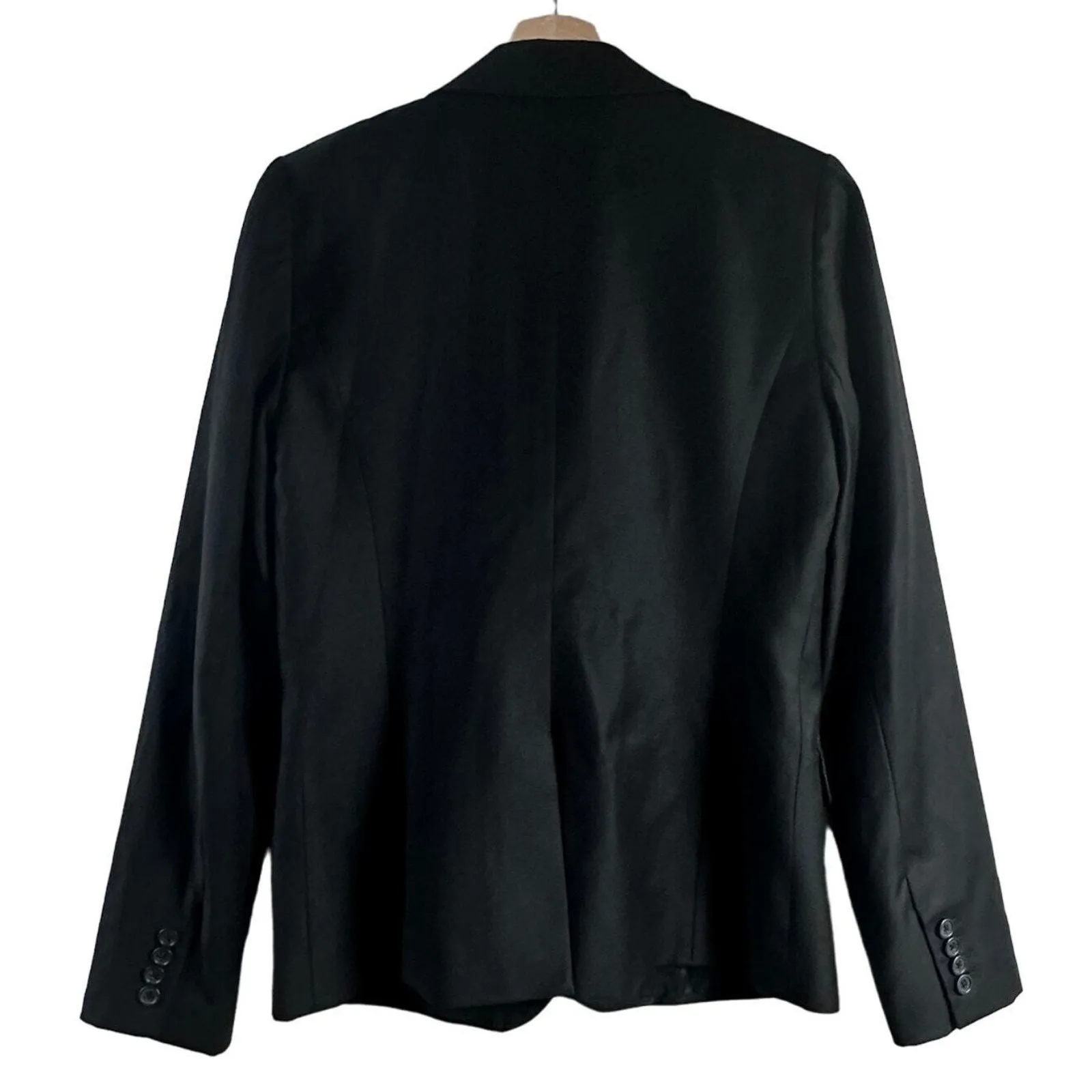 J. Crew 100% Wool Blazer Jacket Womens Sz 6 Career Office Business Academia Prep - Image 2