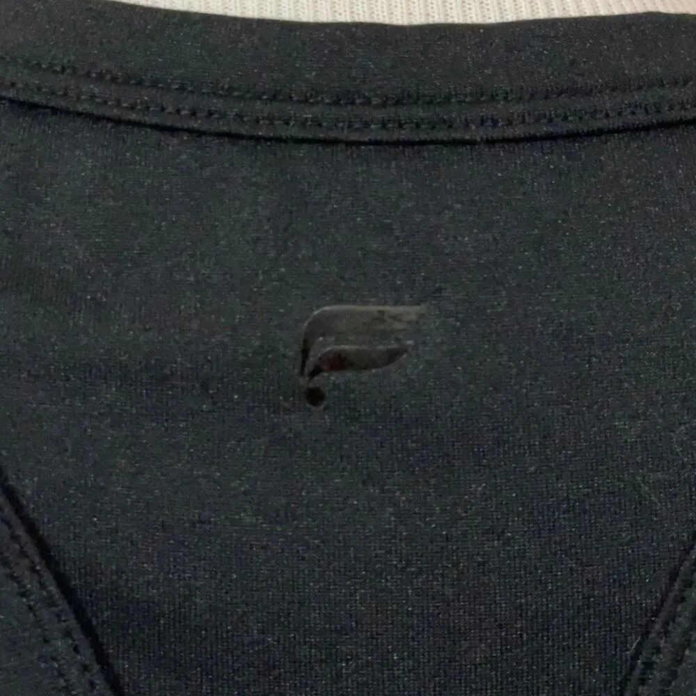 Fabletics  Cropped Racerback Tank - Black - Small - Image 8