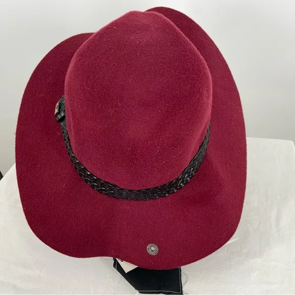 Peter Grimm NWT,  Burgundy Joni‎ Felt Hat - Image 4