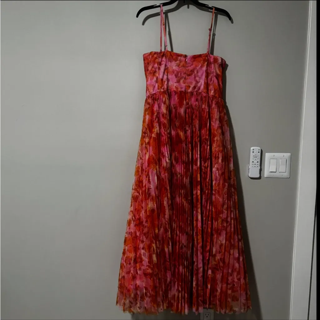 Hutch Amara Strapless Bustier Tulle Dress in Gold Vintager Size 10 - Image 7