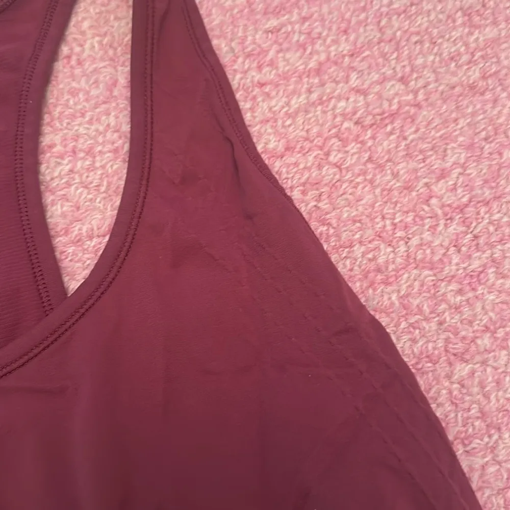 Athleta Rasberry/pink razor back tank top - Image 8