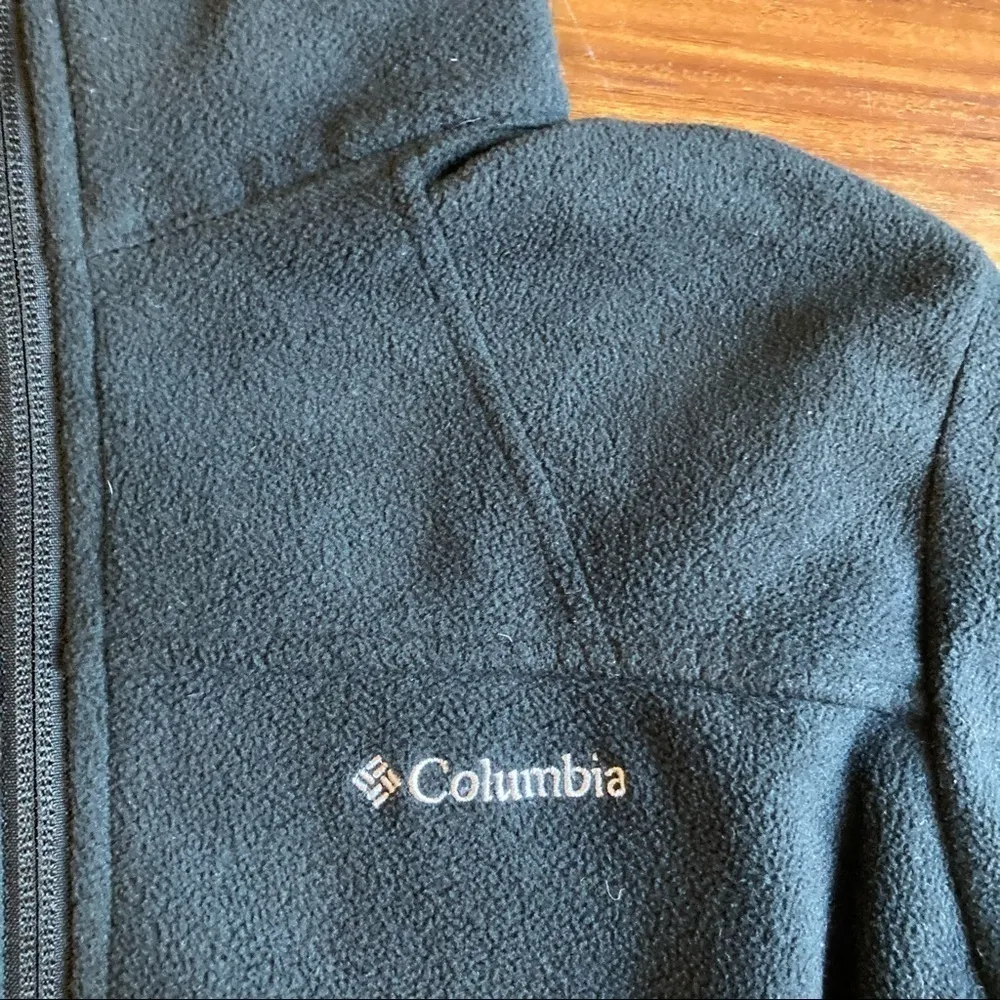 Columbia fast trek ll black fleece‎ jacket size small - Image 4