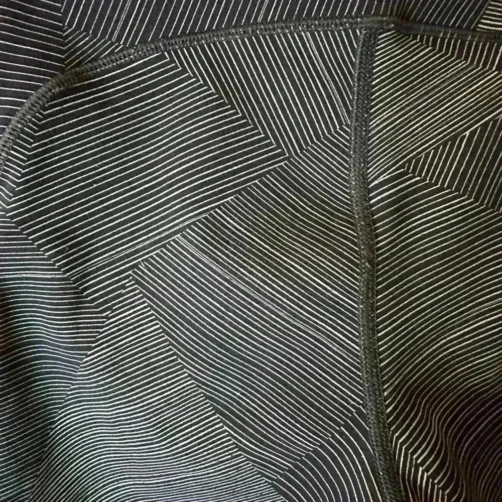 Lululemon Speed Up Crop 21” Etch Hail Midnight Navy Sz 4 - Image 3