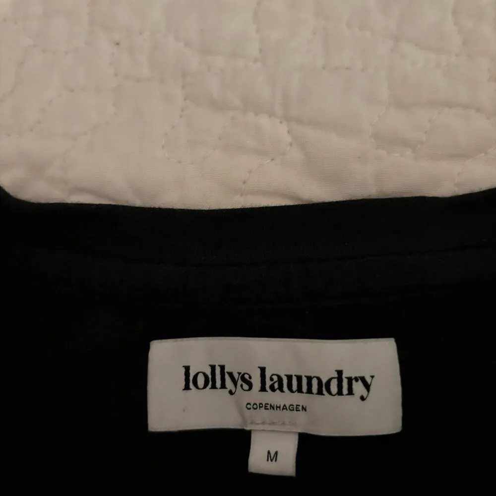 Lollys Laundry Copenhagen Black tank top medium - Image 3