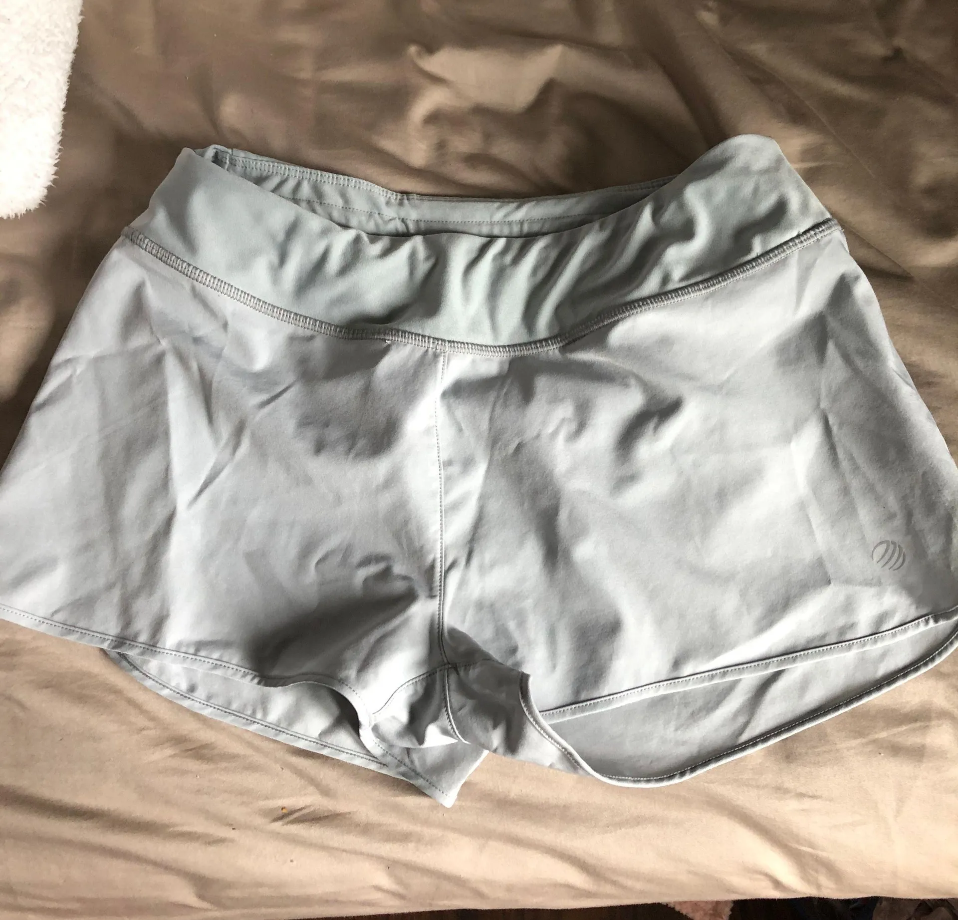 light blue athletic shorts - Image 2