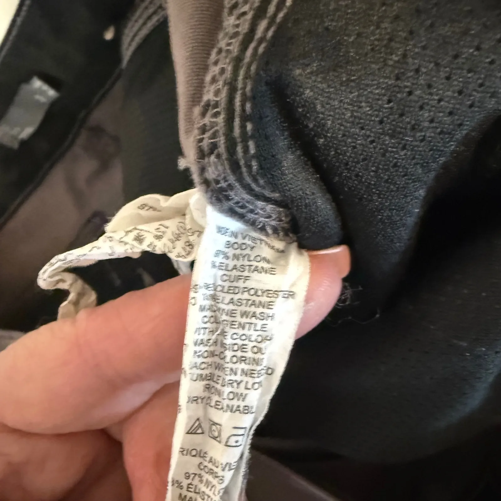 prAna WomenSki Canyon Gray Cargo Jogger Pants Size 8 Lightweight Travel Casual - Image 8