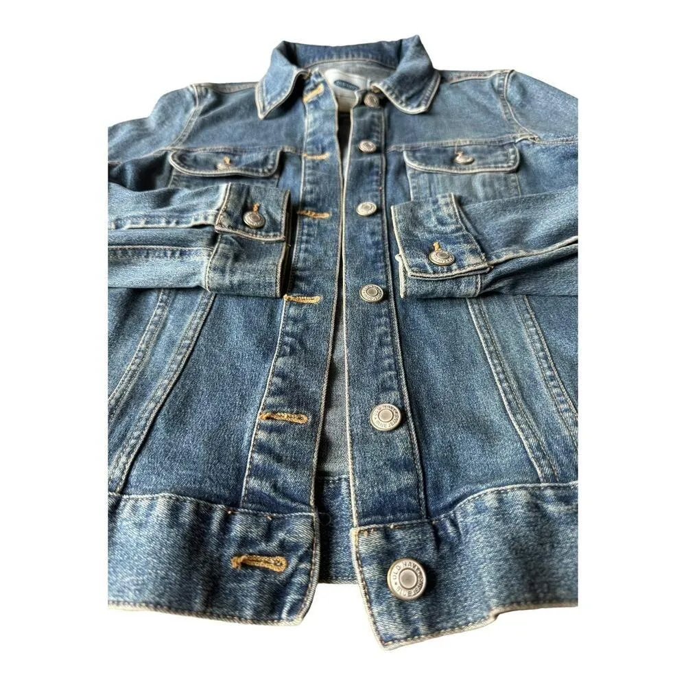 Vintage Y2K blue denim jacket Old Navy from spring 2003 size Small - Image 2