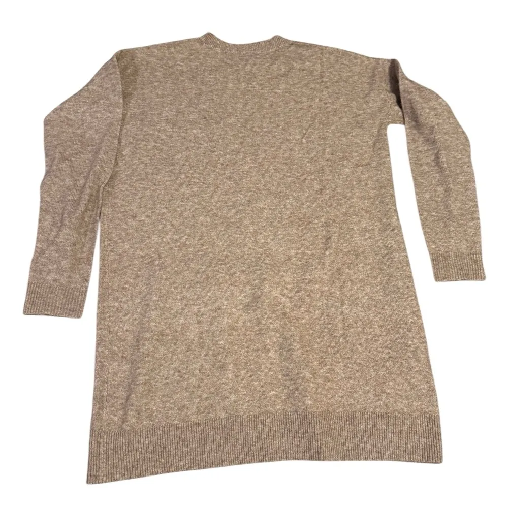 Hatch Reese Longsleeve Mini Sweater Dress Brown Size undefined - Image 7