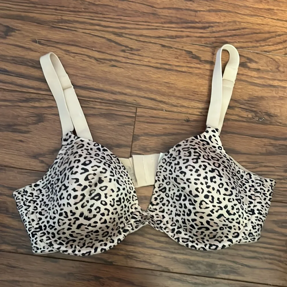 NWOT Playtex Secrets baby leopard print underwire bra - Image 11