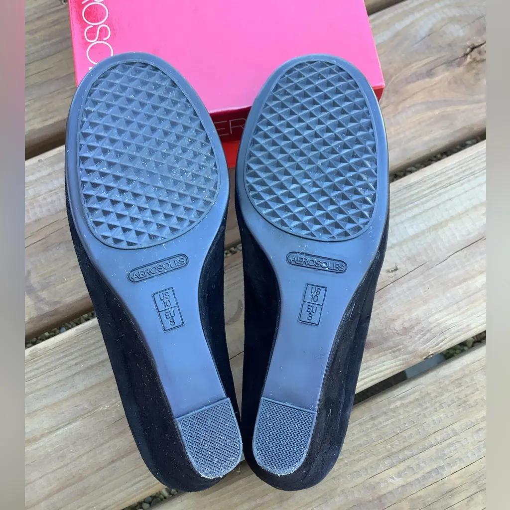 Dressy genuine leather mid heel wedge pumps 🌷🌷 - Image 5