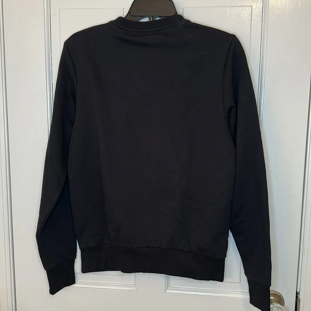 Reebok Black Logo Sweatshirt‎ size XS NWT - Image 3