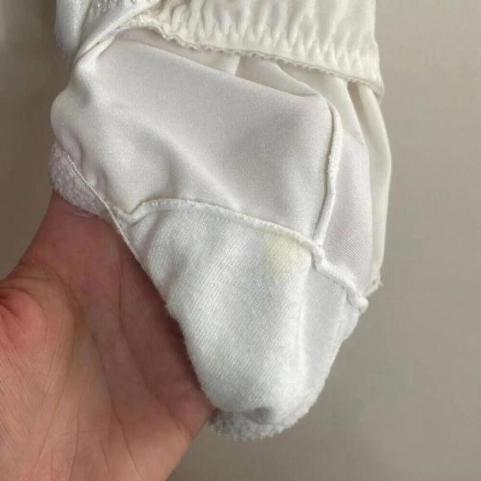 Vintage Sears White slimming Bodysuit Shapeware spanx undergarment lingerie Size M - Image 8