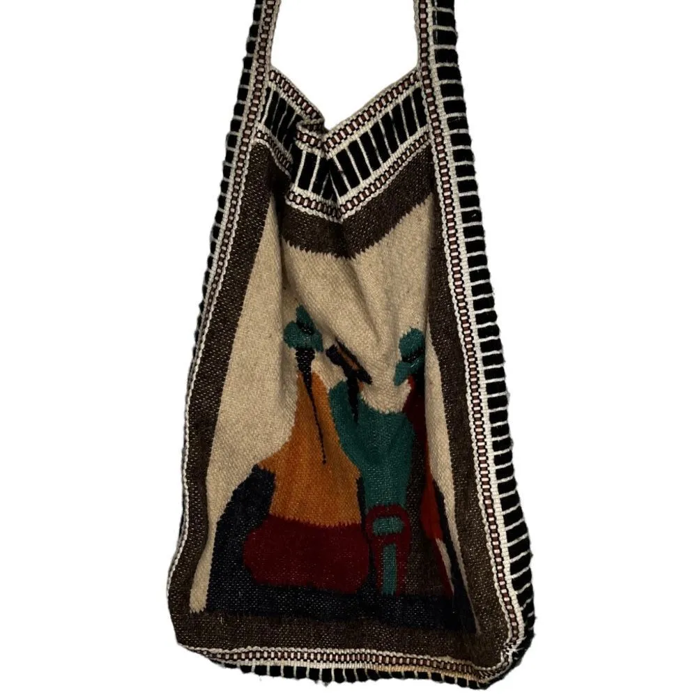 Wool Blend Purse‎ made in Ecuador - Image 2