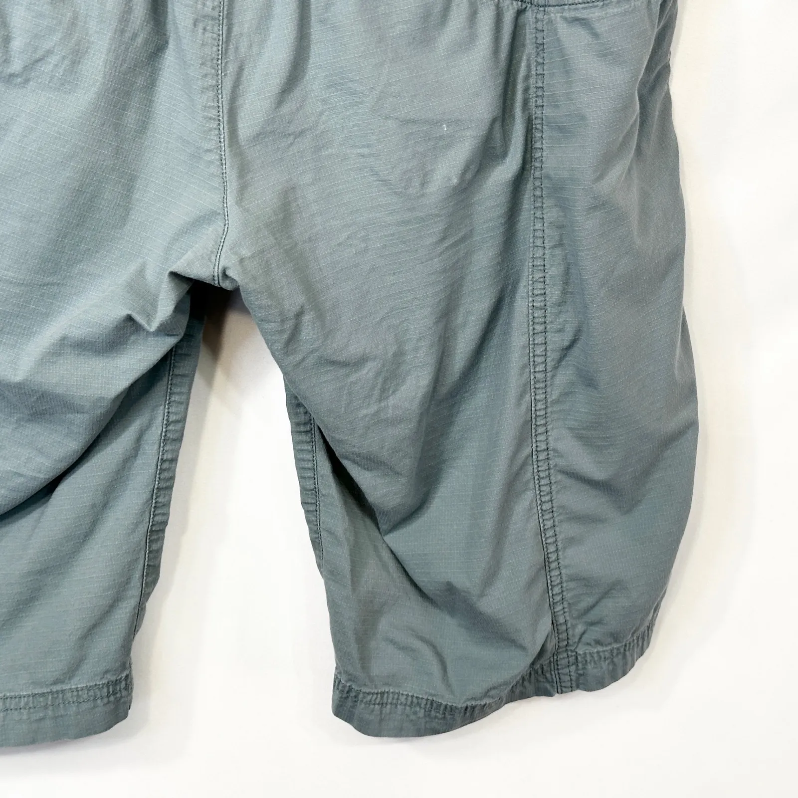 Prana Size 8 Shorts Ripstop Utility Cargo Slate Blue Outdoor Khaki Hiking 270 - Image 10