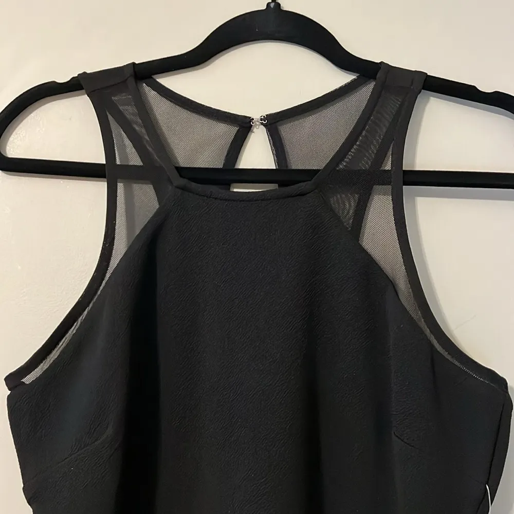 AS U WISH large junior black dress sleeveless button back prom dance formal NWT - Image 2