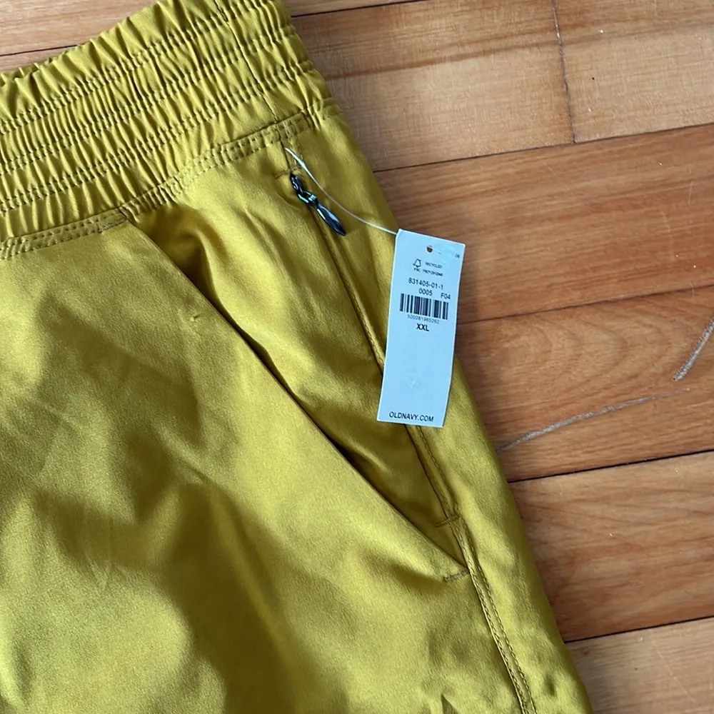 Mustard Yellow StretchTech Shorts XXL - Image 3