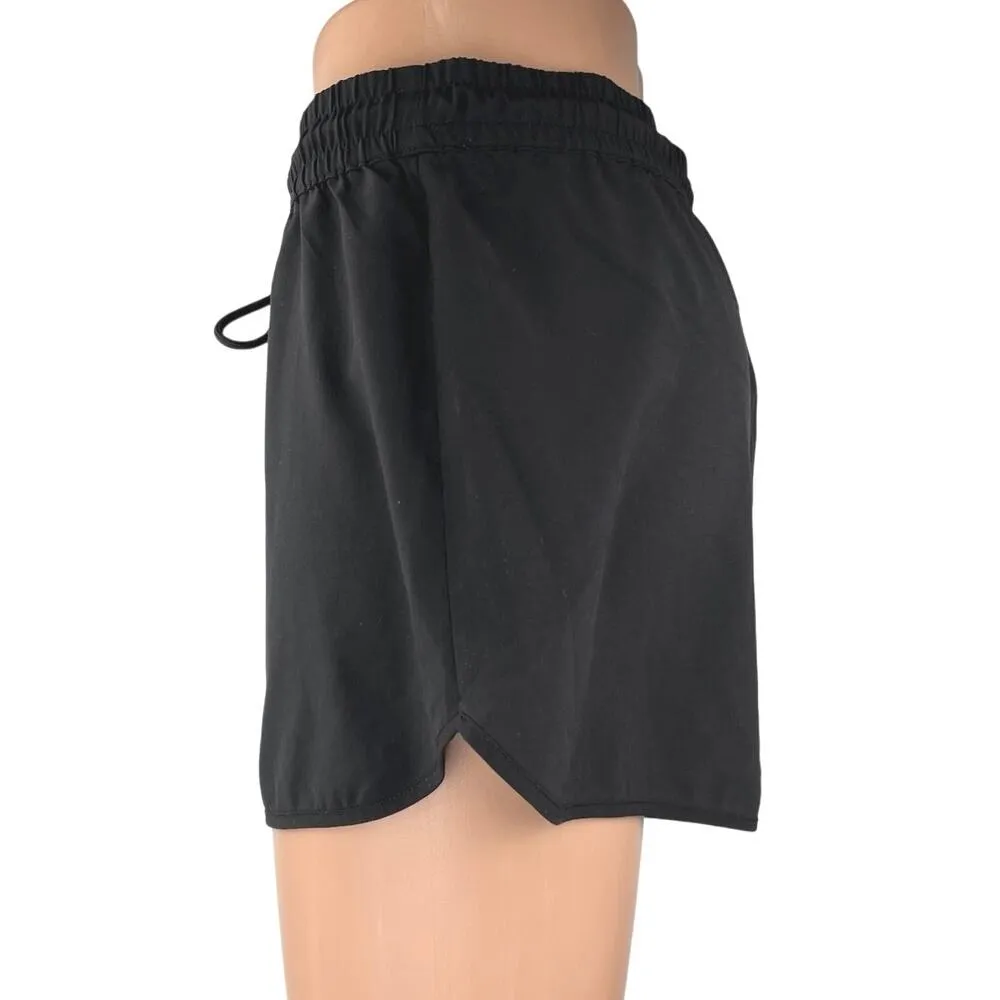 Aritzia TNAction Women's Black Relaxed Yoga Workout Athletic Mini Shorts Size S - Image 2