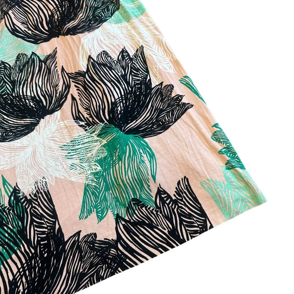 Rachel Pally One Shoulder Maxi Dress Bold Print Jersey Stretch Size Small Womens - Image 9