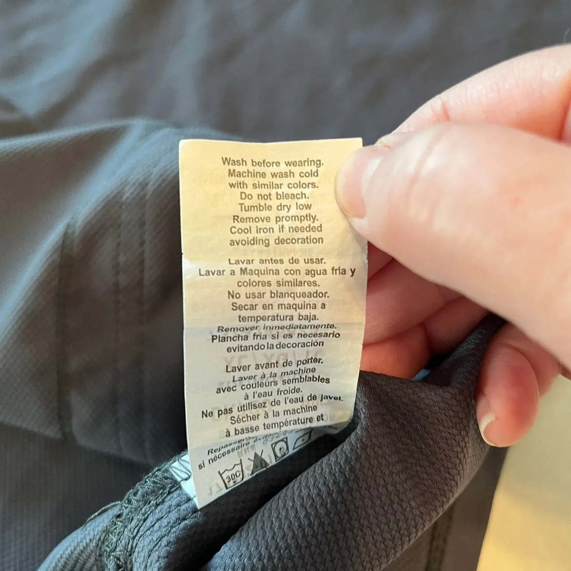 Dickies Dynamix grey‎ Scrub Top short sleeve size XL women's - Image 5