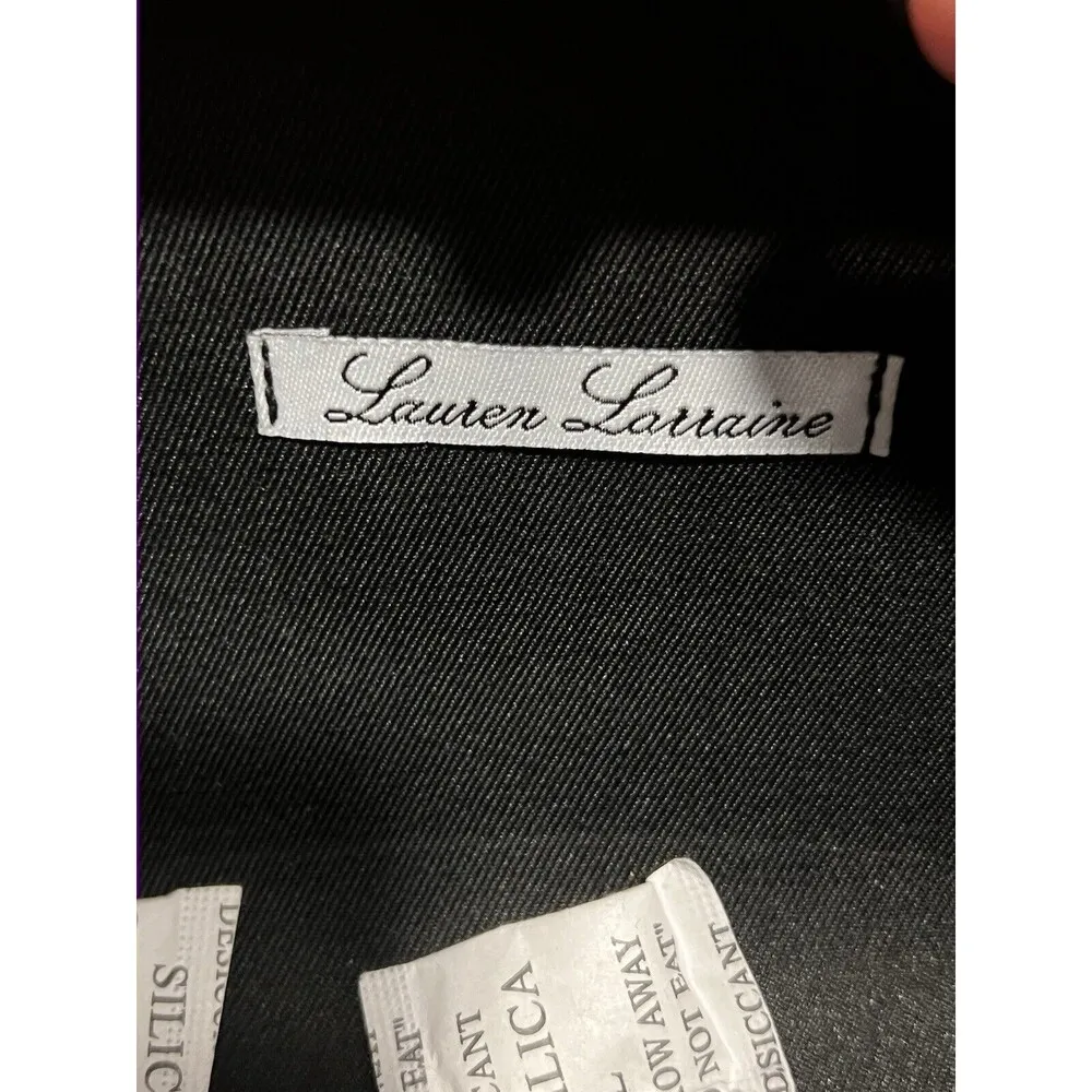 LAUREN LORRAINE Embellished Clutch Evening Bag Bridal Cocktail Prom Handbag NWOT - Image 6