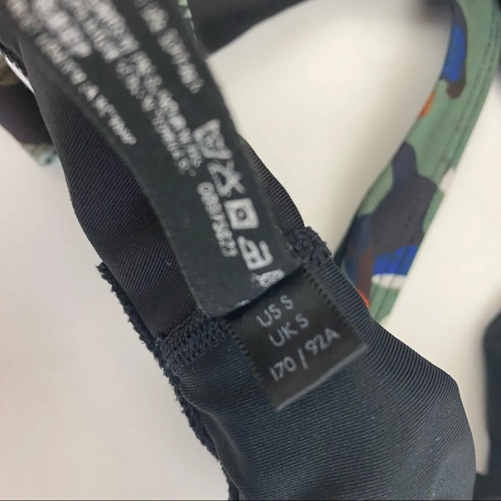 Free People Movement Daybreak Active Athletic Sports Bra: Abstract Camo Print - Image 13