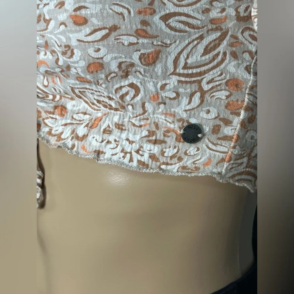 ROXY Cropped Printed Top - Image 3