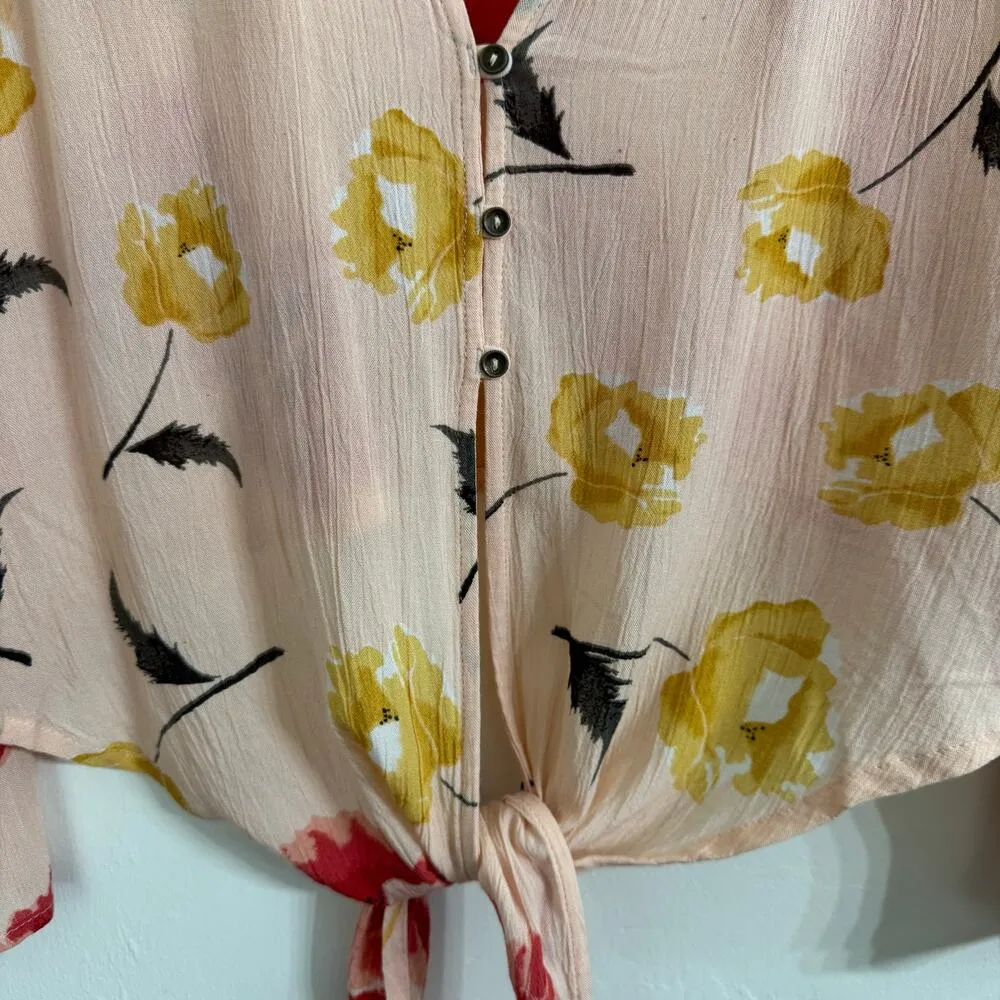 Billabong Desert Sunrise Floral Button Tie
Front Top Size Medium - Image 6