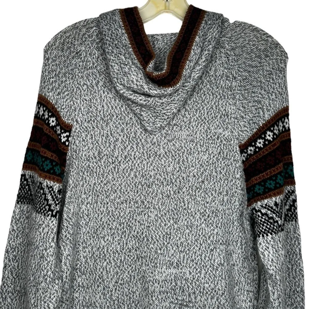Vintage Alpaca‎ Hoody Sweater Size XL - Image 5