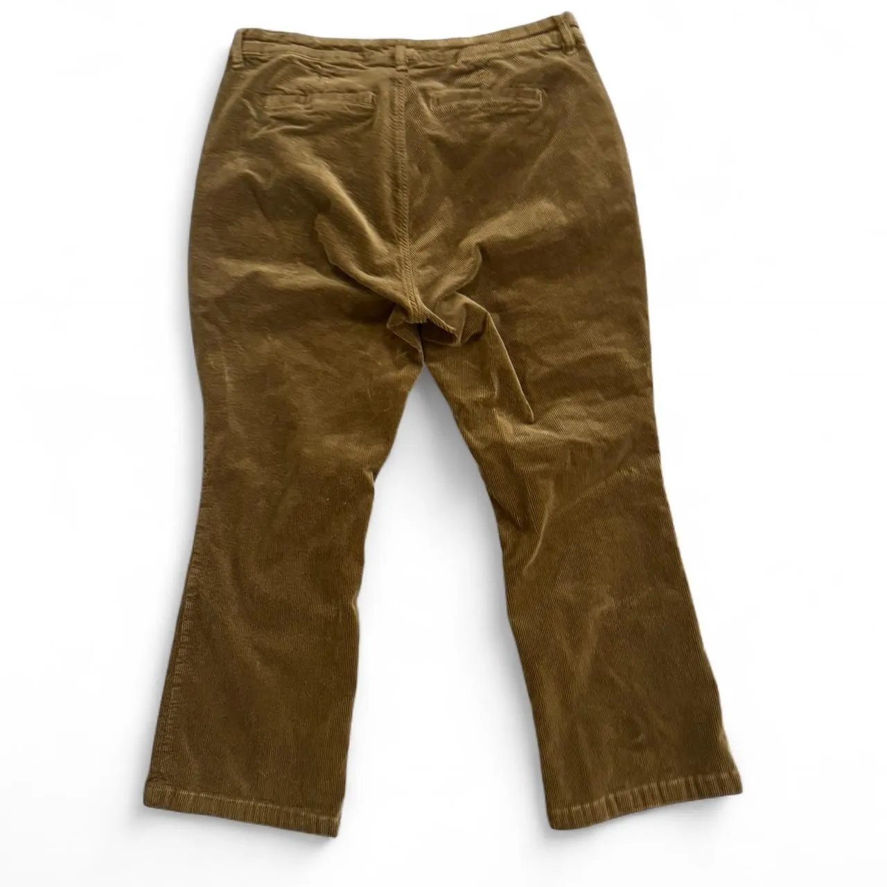 Kut From The Kloth Brown Corduroy Pants Women’s 14W Stretch Straight Leg - Image 2