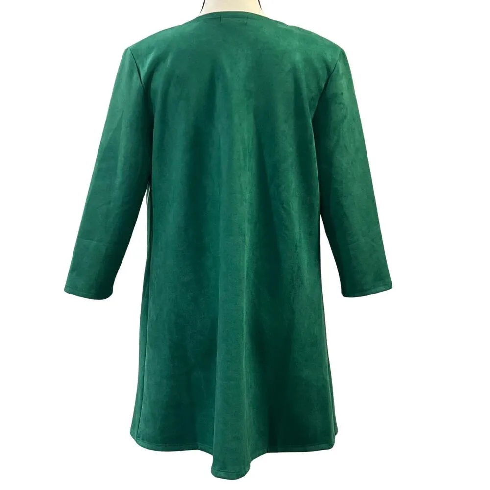 Olivia Blu Women's Green Blazer Size S - Image 2