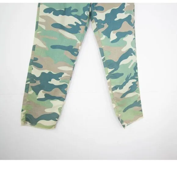 Mother Shaker Chop Crop Camouflage High - Image 9