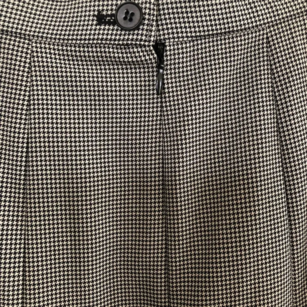 FOCUS 2000 Womens Skirt Size 10Petite Black & White Fish Tail Style New - Image 6