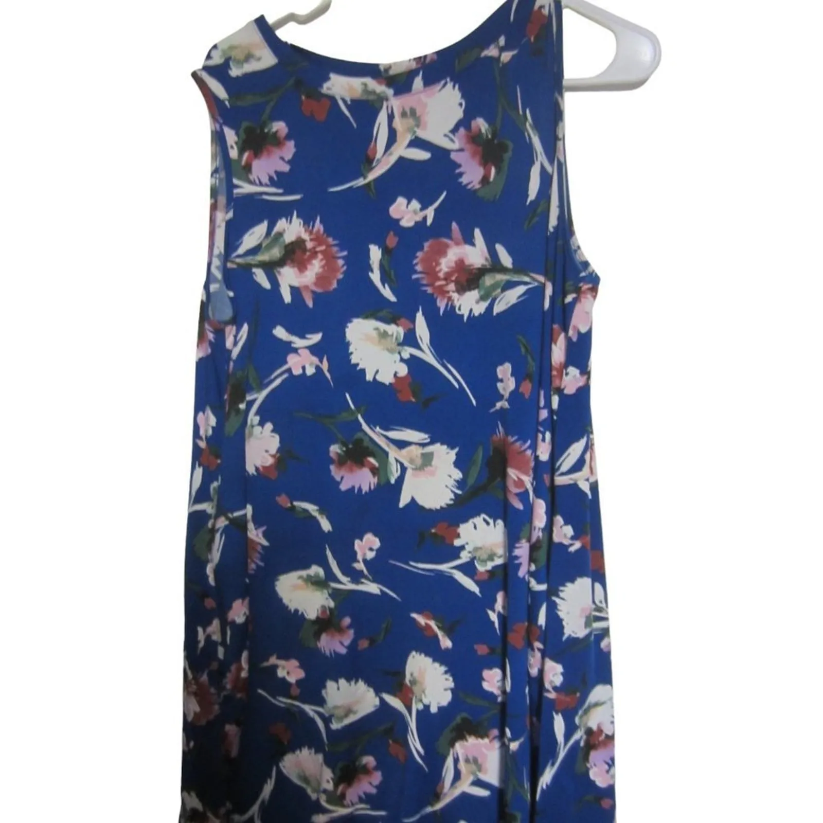 Floral Cottagecore Sleeveless Swing Dress Blue APT.9 XL - Image 3