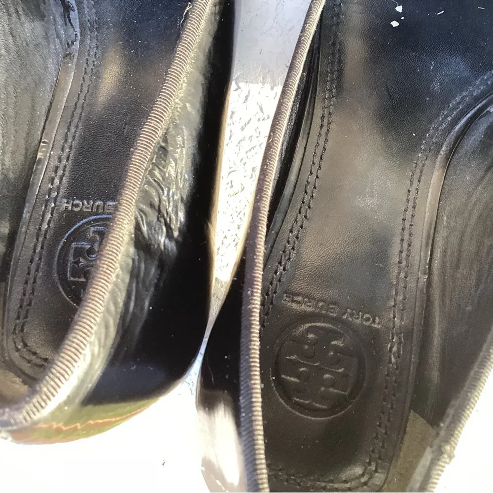 Tory Burch black heels - Image 4