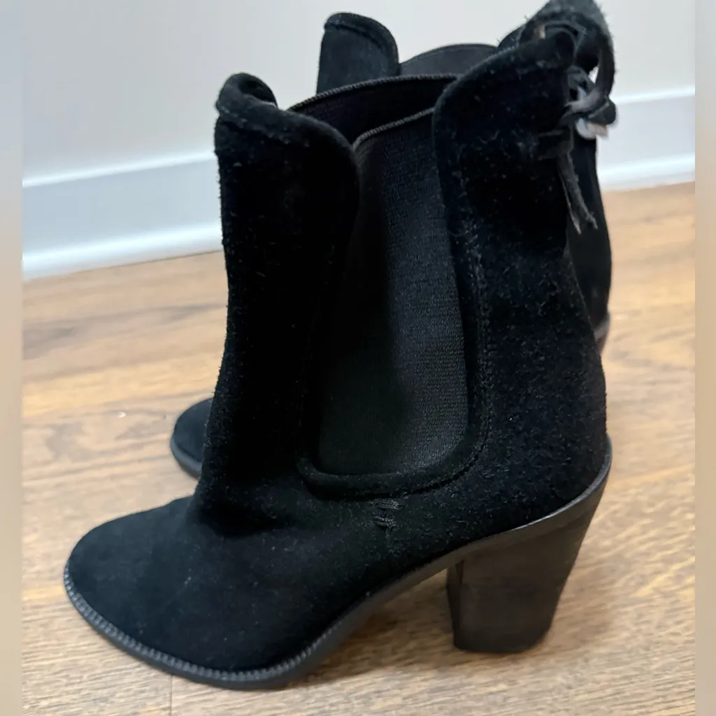 Dolce Vita Black Suede Boots - Image 3