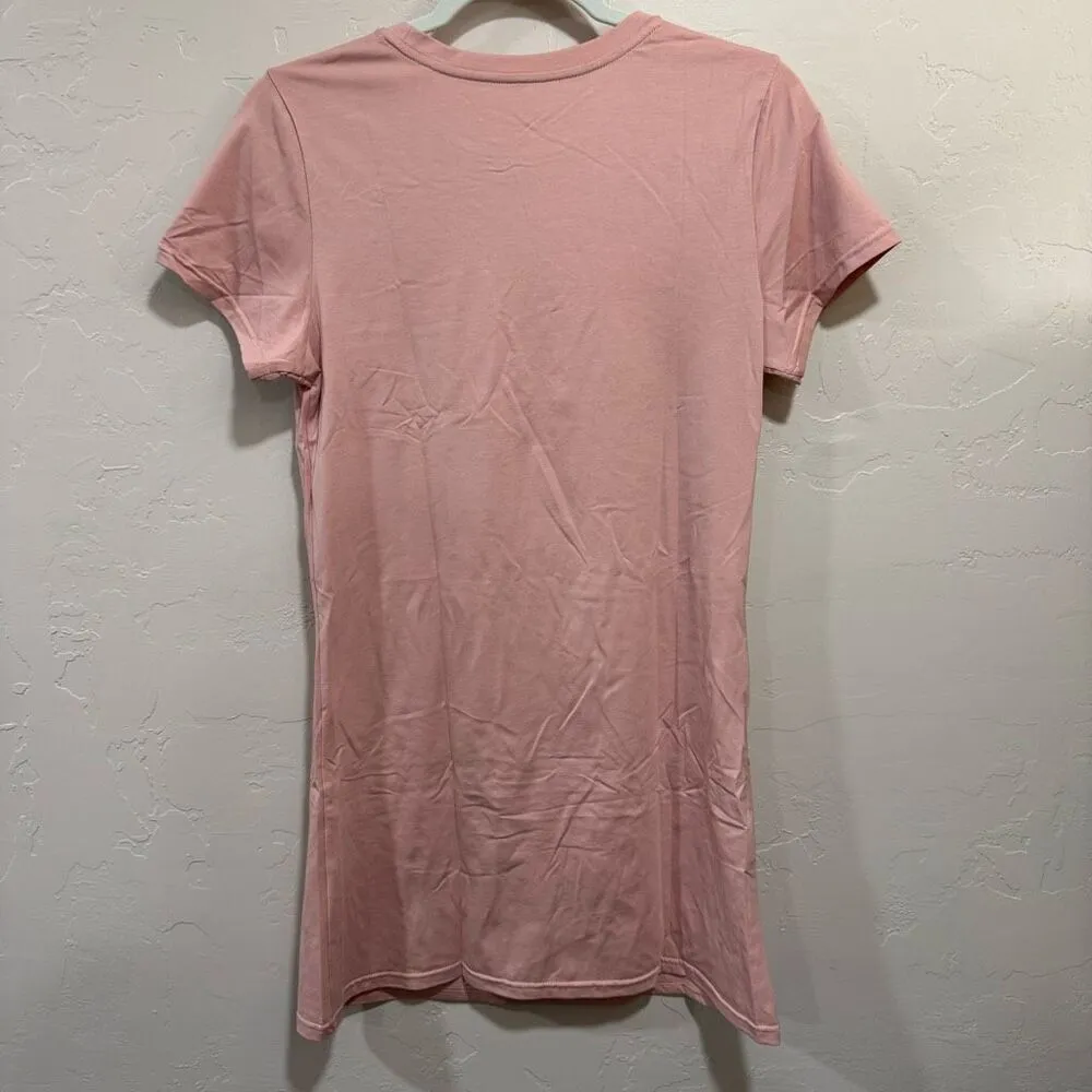 New XS Pink Senita Mini Dress - Image 3