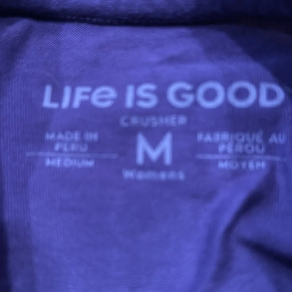 Life is good long sleeve size medium. - Image 7