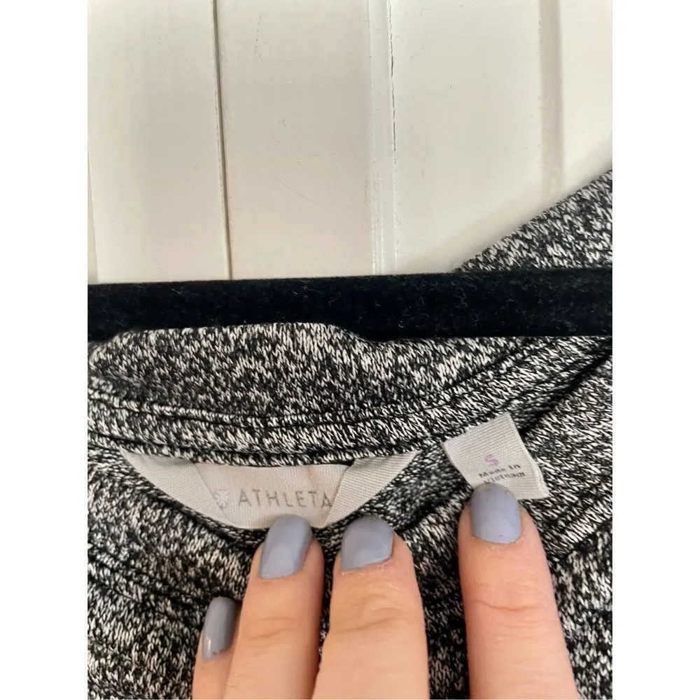 Athleta grey heathered tunic length top size small - Image 3