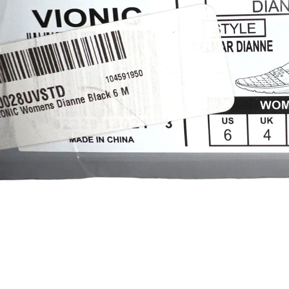 Vionic Diane black lightweight slip on shoes! New in box - Image 9