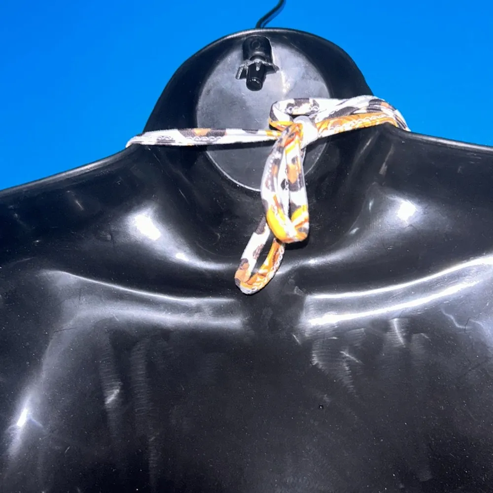 5 for $20 tops sale Leopard and golden chain print halter top - Image 4