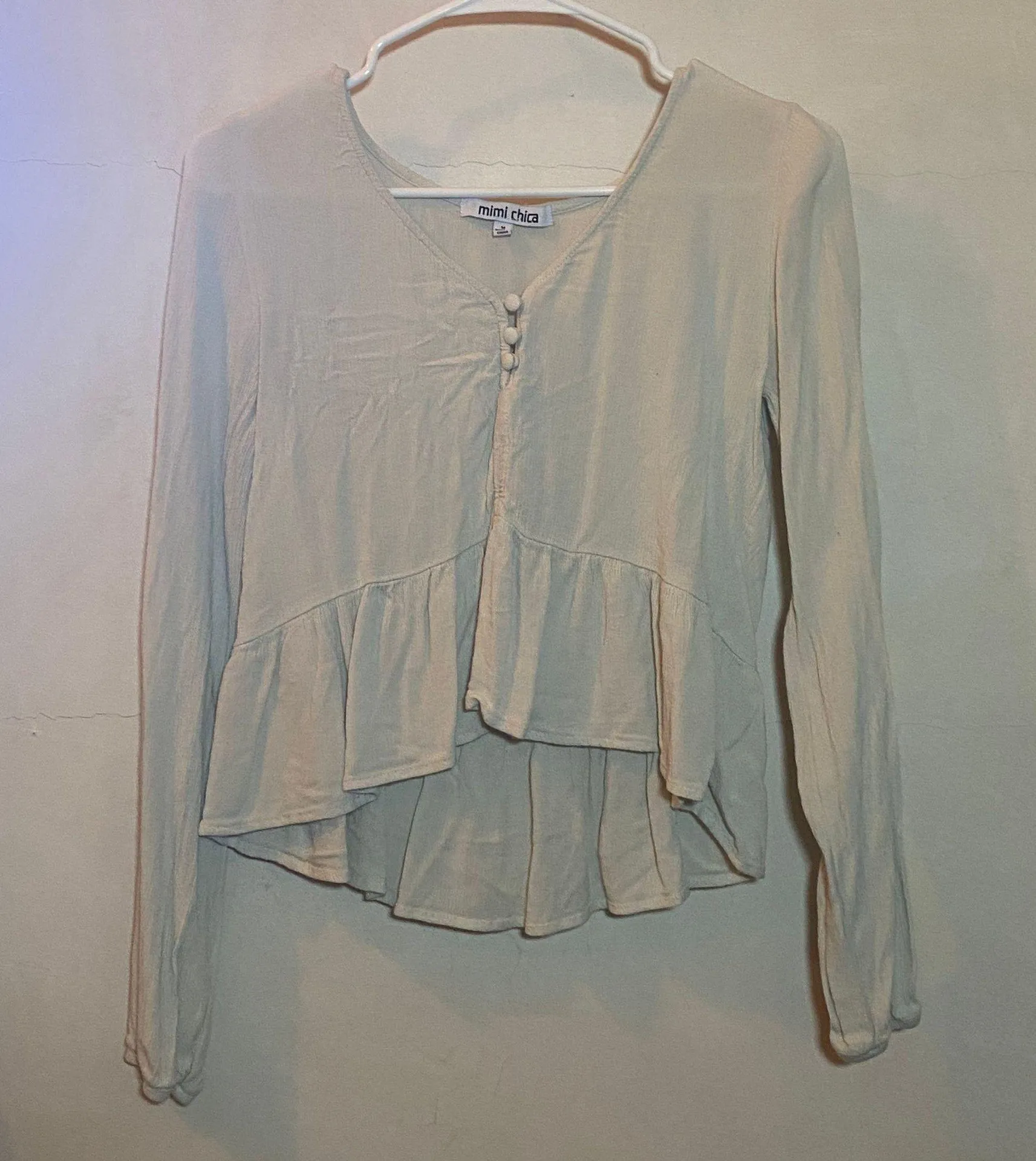 Mimi Chica Long Sleeve Blouse - Image 2