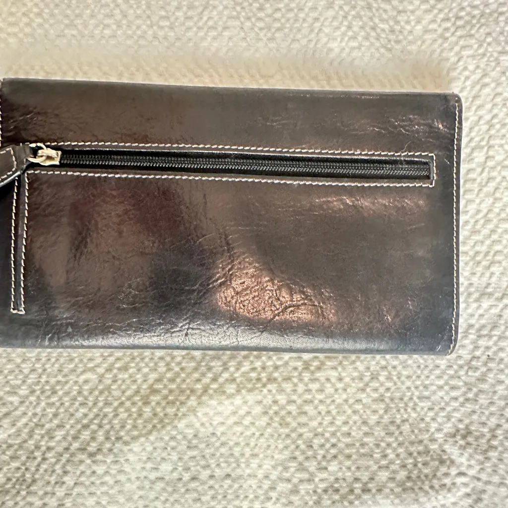 Barney's New York black leather wallet - Image 2